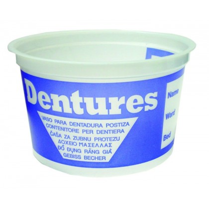 Denture Cups Disposable 260ml - 275pc (5 Packs x 55)
